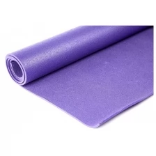 Коврик для йоги и фитнеса RamaYoga Yin-Yang PRO, синий, размер 220 х 80 х 0,45 см